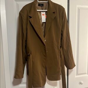 Cider Brown Blazer Classic Tailored Fit